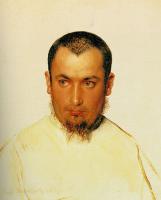 Paul Delaroche - Head of a Camoldine Monk